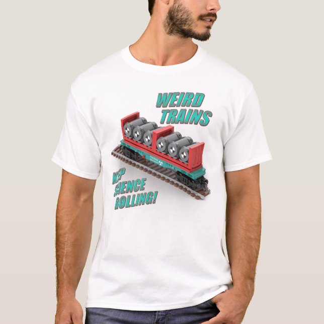 T-shirt Chemise PTW Wagon de Train d'Oxyde d'Uranium (Devant)