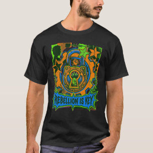 T-shirt Chemise Punk Rock Streetwear Graphique Rebellion I