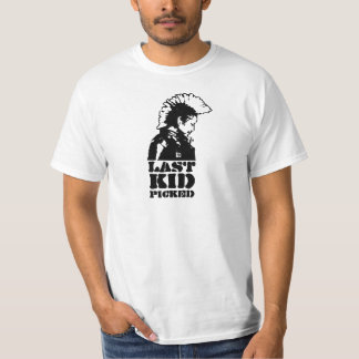 T-shirt Chemise punk sélectionnée dernier par enfant