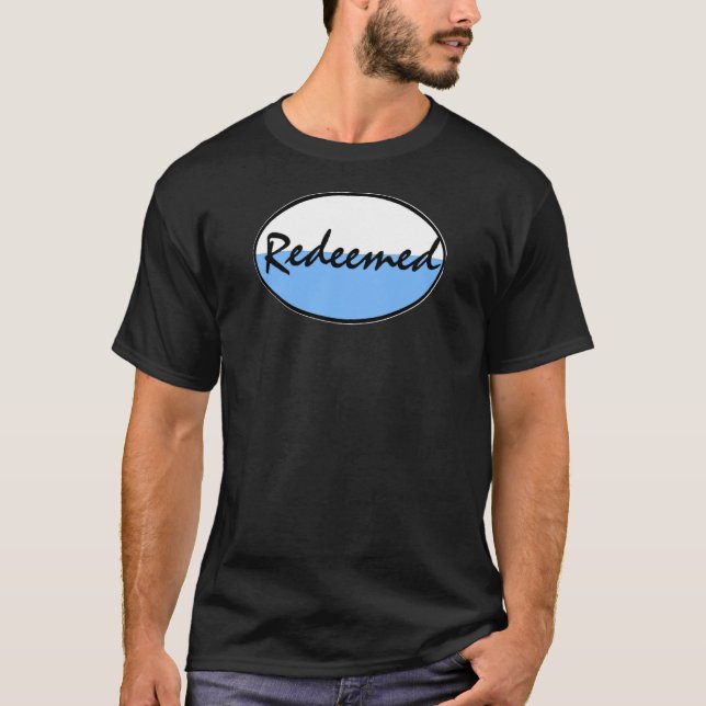 T-shirt Chemise "rachetée" de baptême (Devant)