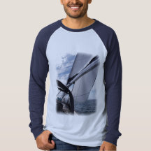 Chemise Raglan à manches longues à voile