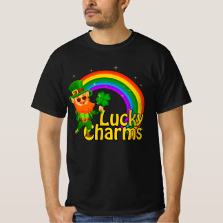 T-shirt Chemise Rainbow Lucky Charms, Jour de l'Saint Patr