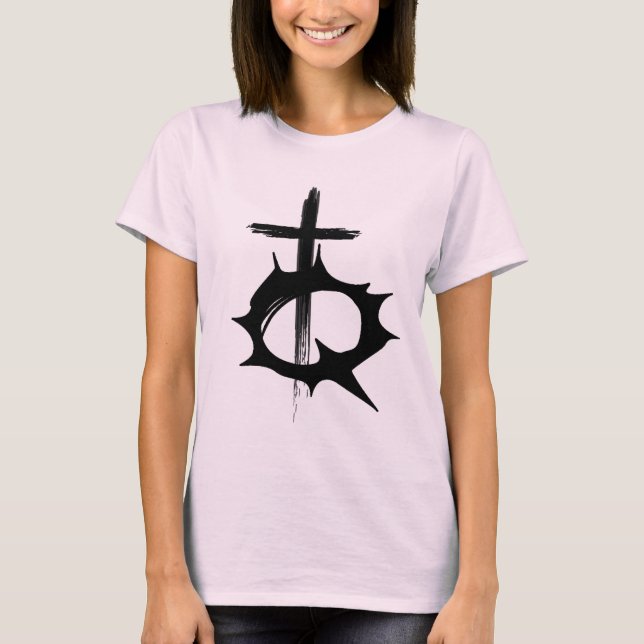 T-shirt Chemise rebelle de logo de la jeunesse seulement (Devant)