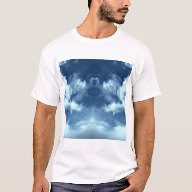 T-shirt Chemise reflétée de ciel (Devant)