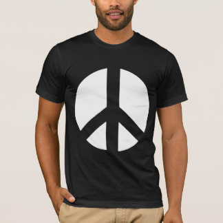 T-shirt Chemise renversée de signe de paix