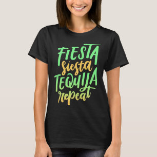 T-shirt Chemise répétée Fiesta Siesta Tequila