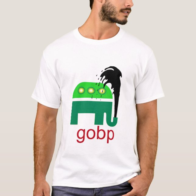 T-shirt Chemise républicaine de Golfe de flaque d'huile de (Devant)