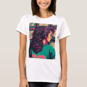 T-shirt Chemise rétro des années 80