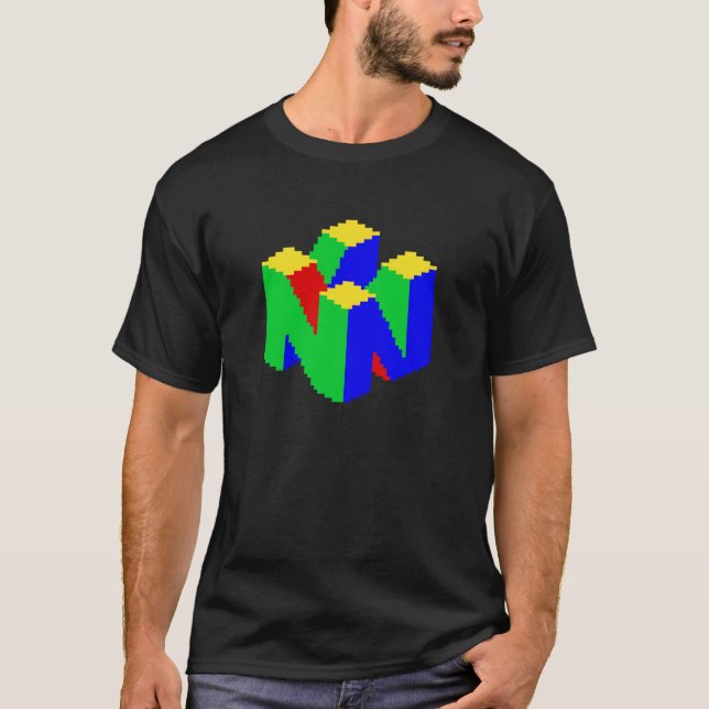 T-shirt Chemise Retro N64 (Devant)