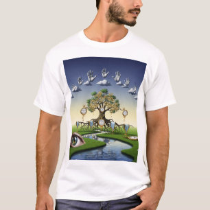T-shirt Chemise Rétro Surréaliste à Esthétique de Collage