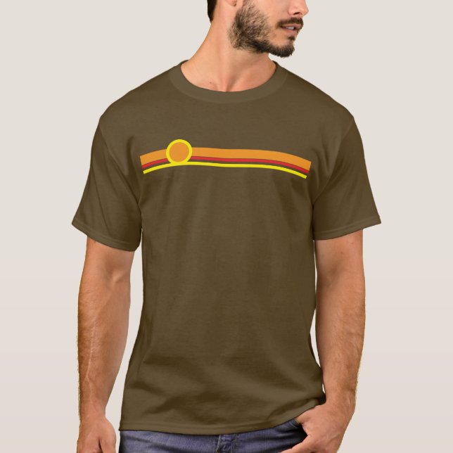 T-shirt Chemise rétro triée (Devant)