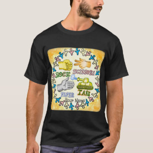 T-shirt Chemise Rock Paper Tank
