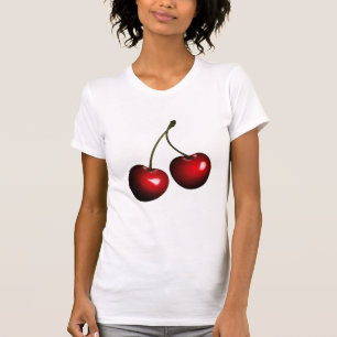 T-shirt Chemise rouge cerise
