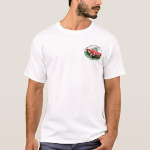 T-shirt Chemise rouge classique de Corvette