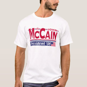 T-shirt Chemise rouge de GOP McCain