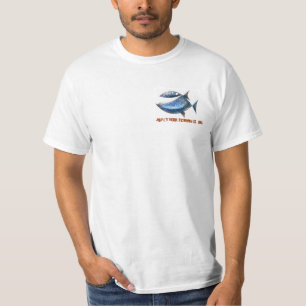 T-shirt Chemise rouillée d'attitude de pêche au crochet