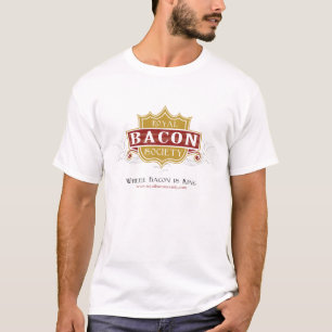 T-shirt Chemise royale de logo de société de lard -
