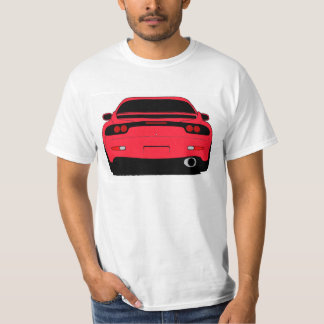 T-shirt Chemise RX7 orientée en rouge