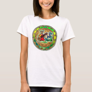 T-shirt Chemise sacrée de cercles de mandala gai de lama