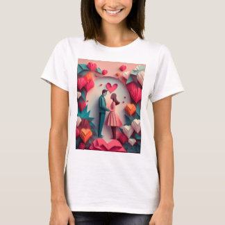 T-shirt Chemise Saint Valentin