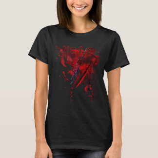 T-shirt Chemise sanglante Aide Séparation Sanguine Hallowe