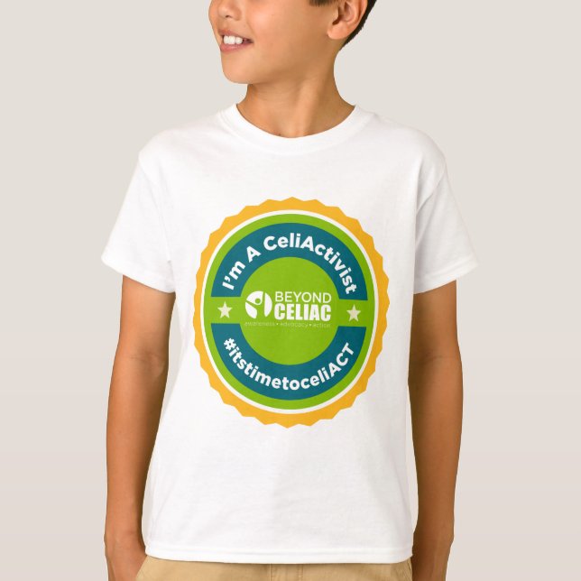 T-shirt Chemise sans gluten d'enfants (Devant)