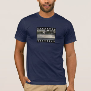 T-shirt Chemise sans os d'air de planche à roulettes