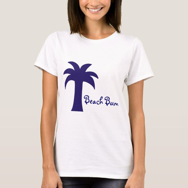 T-shirt Chemise sans valeur de plage (Devant)