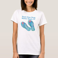 Chemise sans valeur de Sc de Myrtle Beach de plage