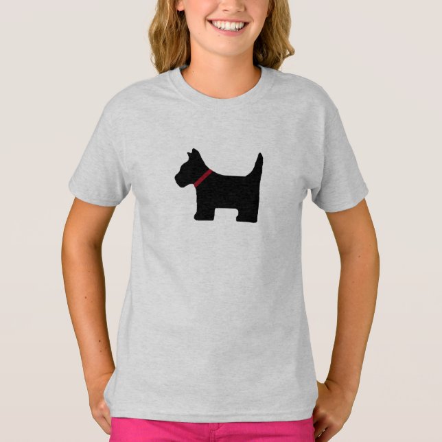 T-shirt Chemise Scotty Chien (Devant)