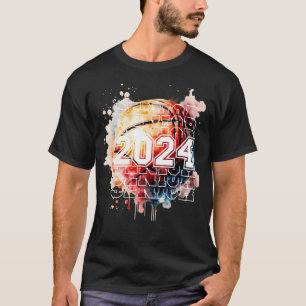 T-shirt Chemise senior de basket-ball 2024 senior de baske