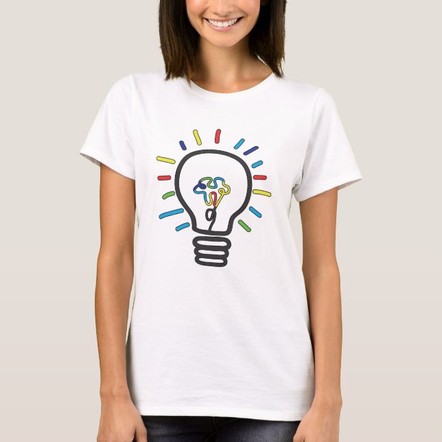T-shirt Chemise sensibilisation sur l'autisme (Devant)