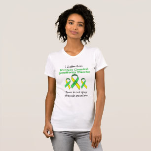 T-shirt Chemise sensible à plusieurs produits chimiques MC