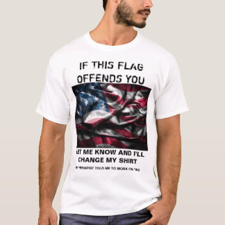 T-shirt Chemise sensible de drapeau de patriote