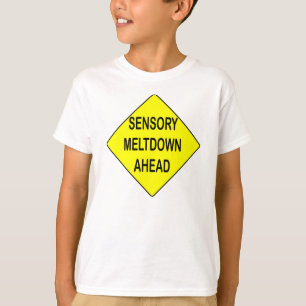 T-shirt Chemise sensorielle de signe de fusion
