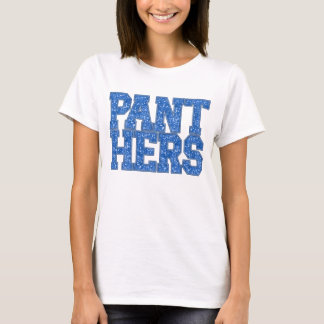 T-shirt Chemise Sequin de la Fierté de l'école Blue Panthe