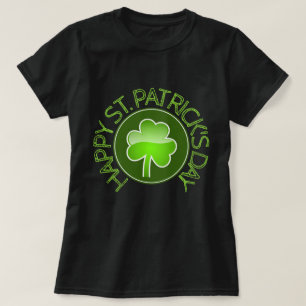 T-shirt Chemise Shamrock de la Saint Patrick personnalisée