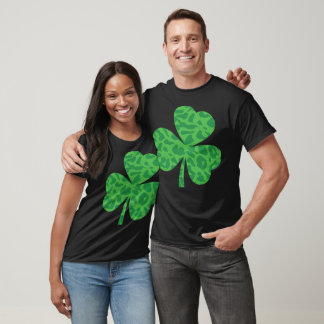 T-shirt Chemise Shamrock léopard de la Saint-Patrick - Che
