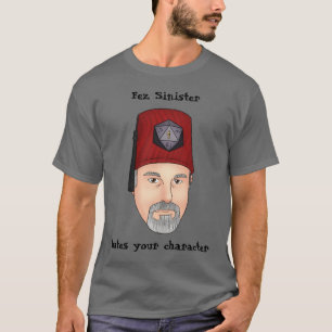 T-shirt Chemise sinistre de haines de Fez