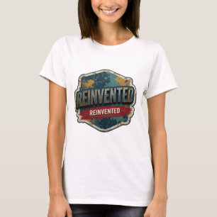 T-shirt Chemise Snappy Silver REINVENTED Statement