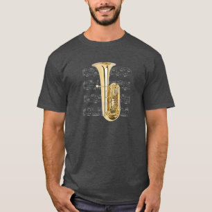 T-shirt Chemise (sombre) - Tuba - Choisissez votre couleur