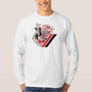 T-shirt Chemise souvenir de la femme au drapeau