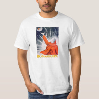 T-shirt Chemise soviétique d'affiche de propagande de