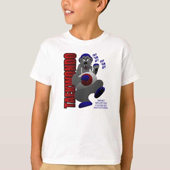 T-shirt Chemise Sparring d'ours - enfants (Devant)