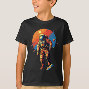 T-shirt Chemise spatiale astronaute pour enfants