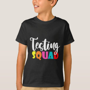 T-shirt Chemise Squad Pour Enseignant De Jour D'Essai