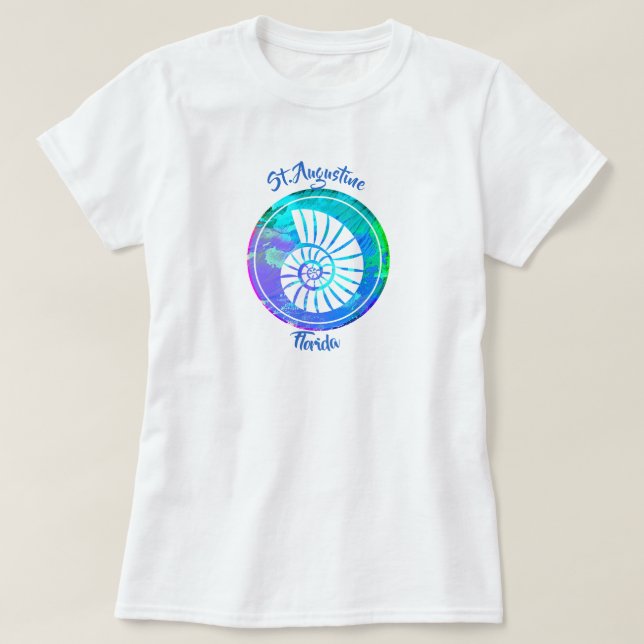 T-shirt Chemise St Augustine Florida (Design devant)