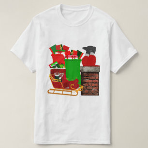 T-shirt Chemise Stuck Santa en tri-blend