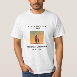 T-shirt Chemise Sunset Père & Son - "Une Marche Ensemble A