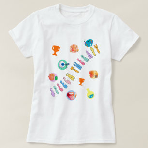 T-shirt Chemise sur l'autisme, Nous pensons tous différemm